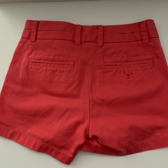VGUC J. Crew 00 Watermelon Colored Chino Shorts - Picture 4 of 4